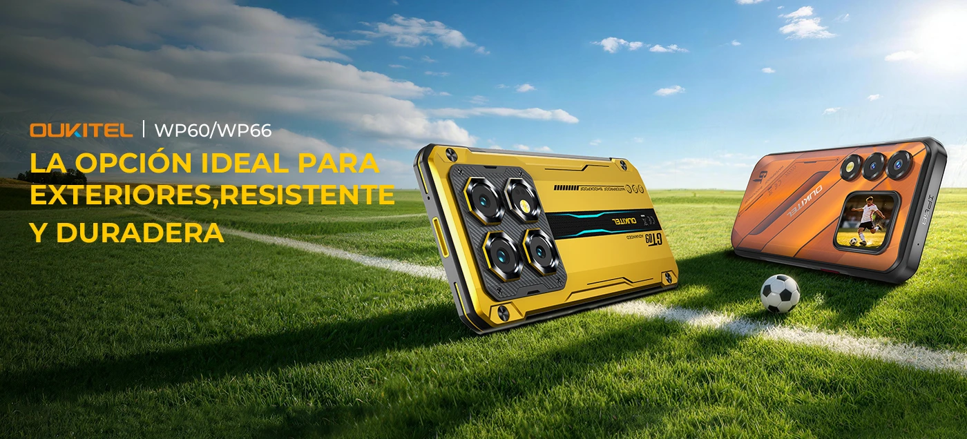 OUKITEL WP60/WP66 - La opción ideal para exteriores, resistente y duradera