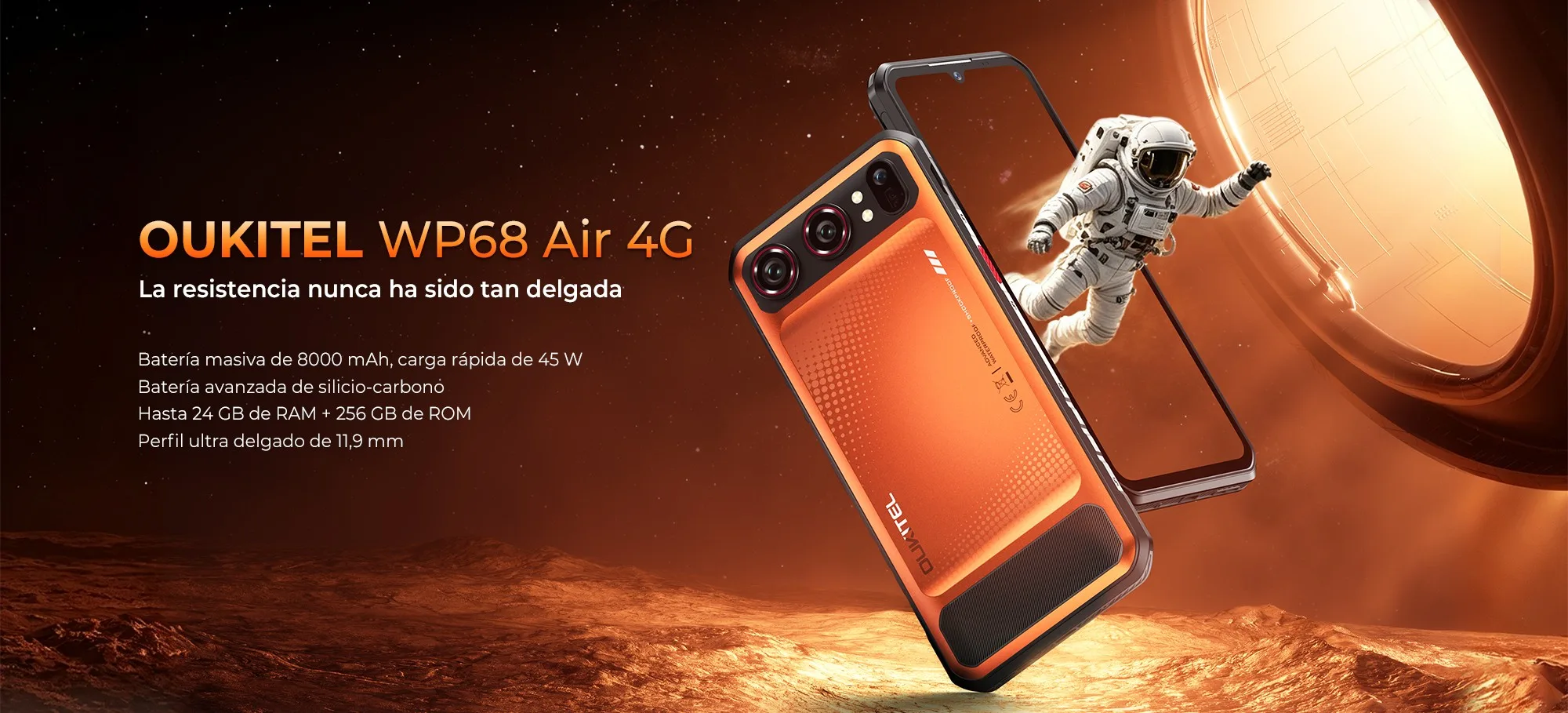 OUKITEL WP68 Air 4G - La resistencia nunca ha sido tan delgada